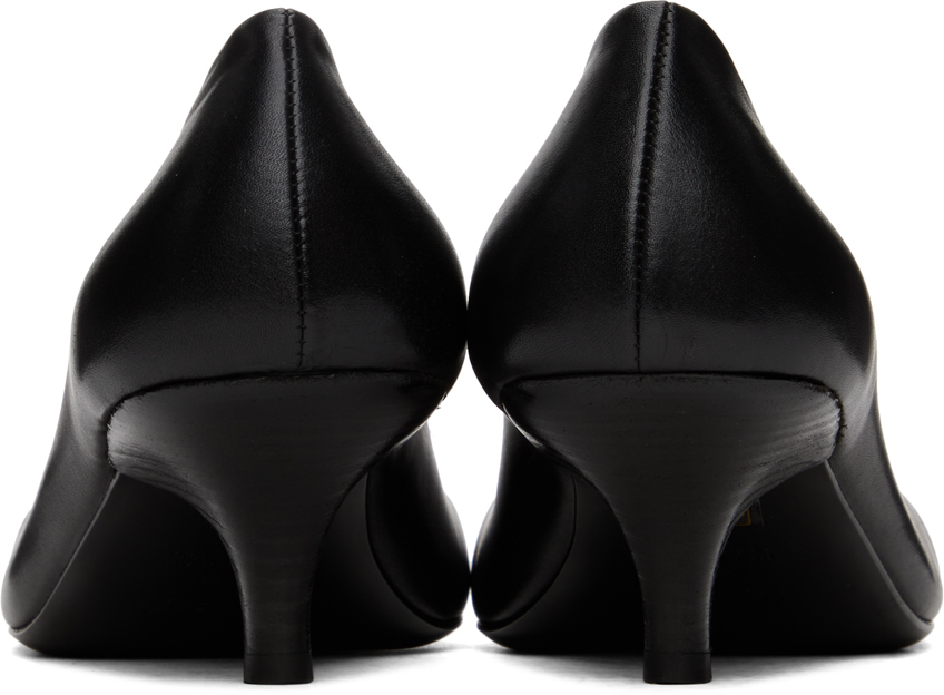 Marsèll Black Tillo Heels In 666 Black