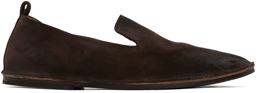 Marsèll Brown Strasacco Loafers In 460 Dark Brown