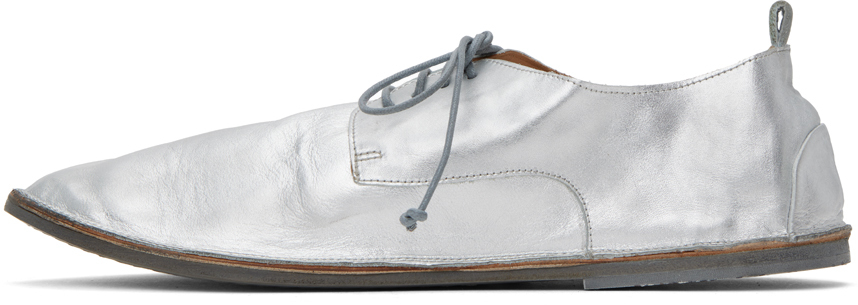 Marsèll Silver Strasacco Derbys In Argento