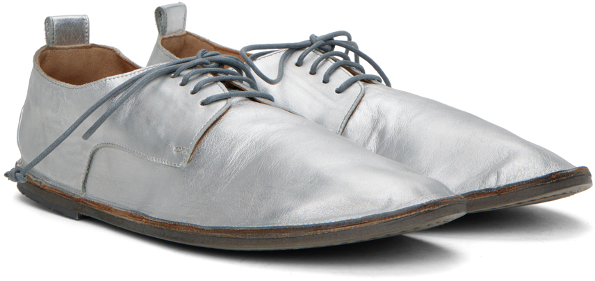 Marsèll Silver Strasacco Derbys In Argento