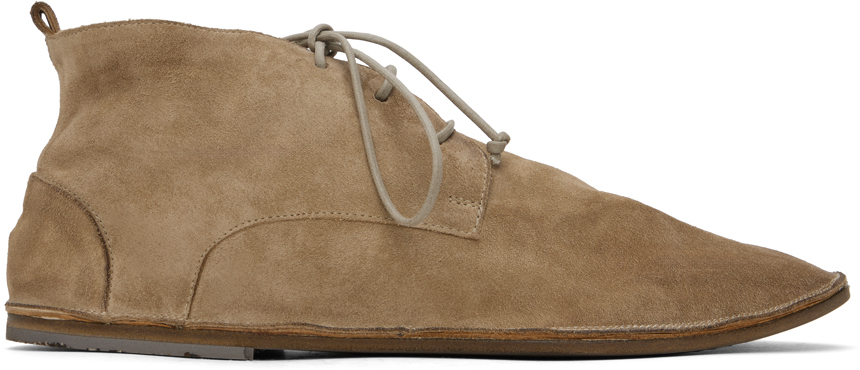Marsèll Taupe Strasacco Desert Boots In Clay
