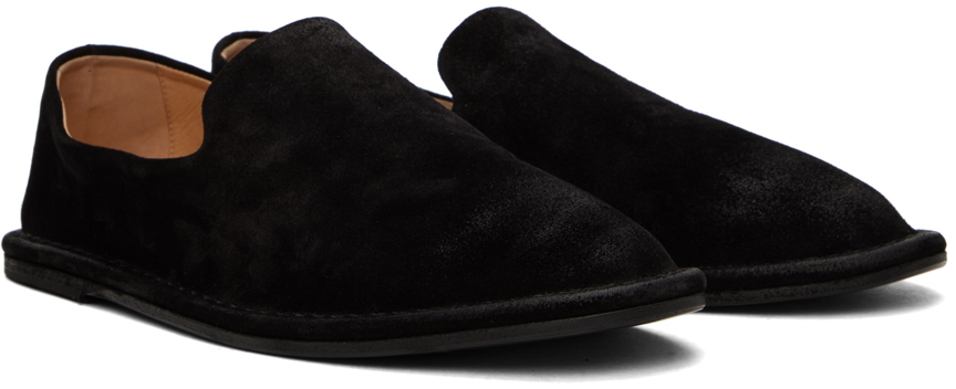 Marsèll Black Filo Loafers In Black