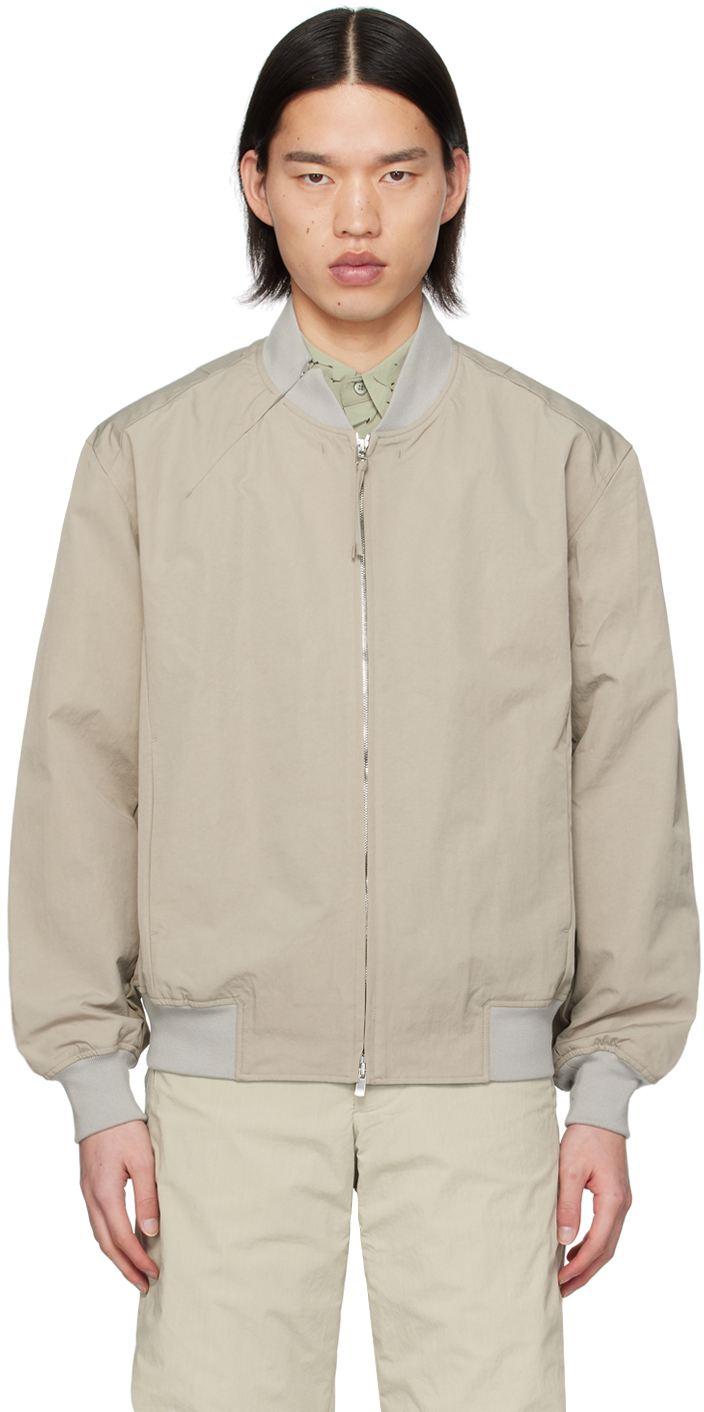 POST ARCHIVE FACTION (PAF) Gray 6.0 Right Bomber Jacket