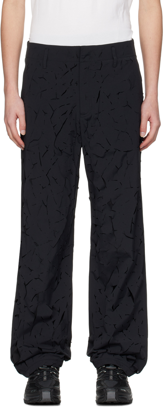 POST ARCHIVE FACTION (PAF) Black 6.0 Left Trousers