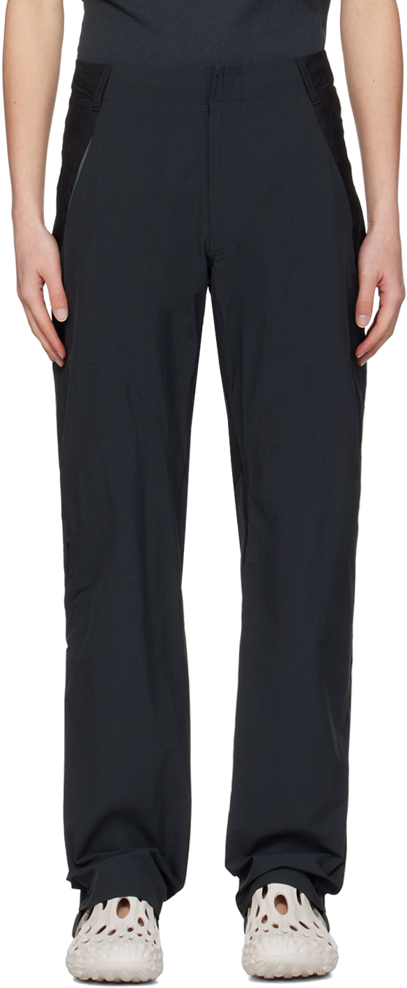 Black 6.0 Center Trousers