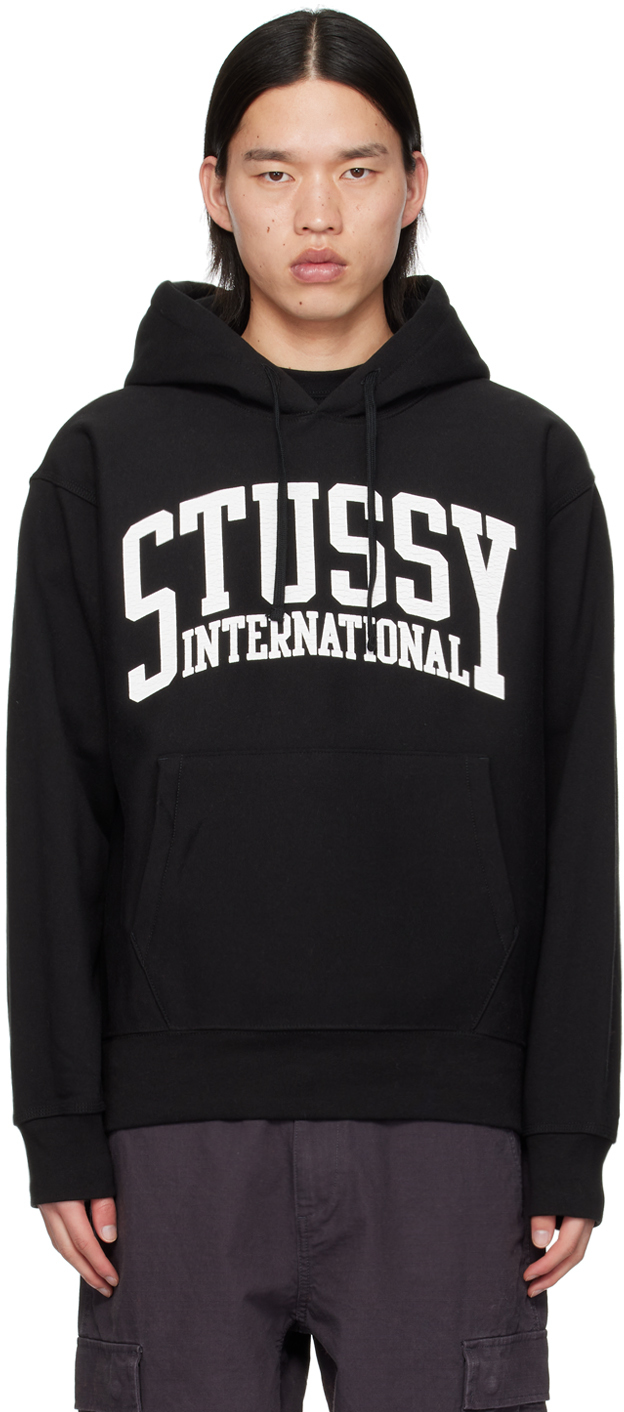 Stüssy Black 'International' Hoodie