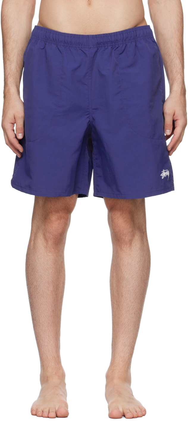 Stüssy Blue Stock Swim Shorts