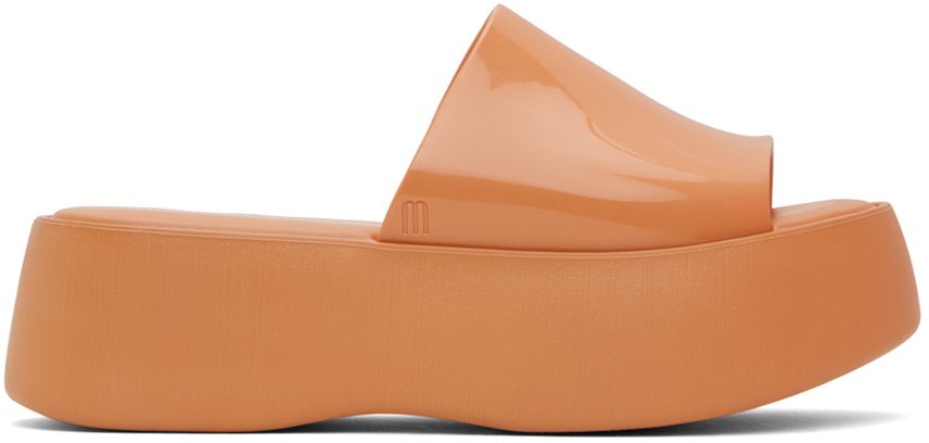 【関税込み】Melissa タン Becky サンダル Tan Becky Sandals by Melissa on Sale