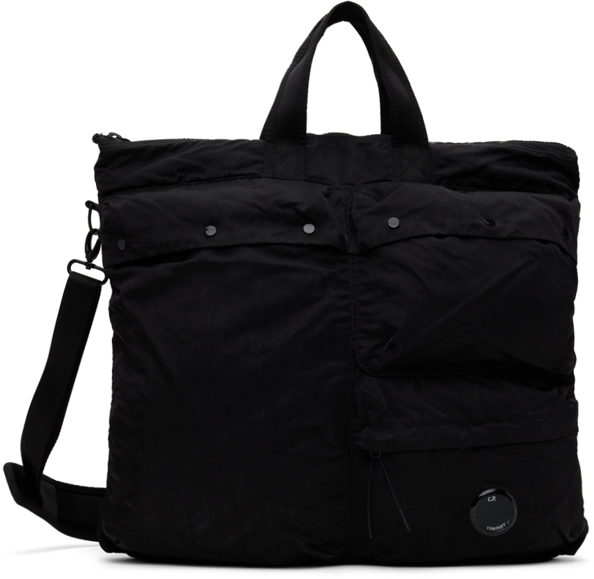 Black Nylon B Tote by C.P. Company on Sale