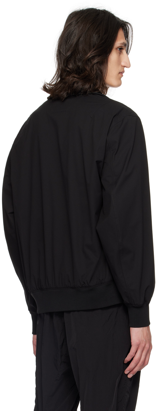 C.p. Company Black Lens Bomber Jacket In Black 999