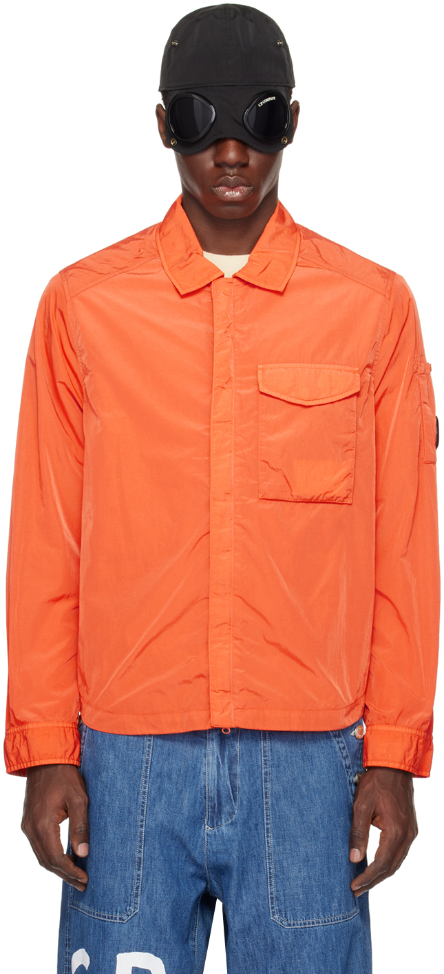 Orange Pocket Jacket