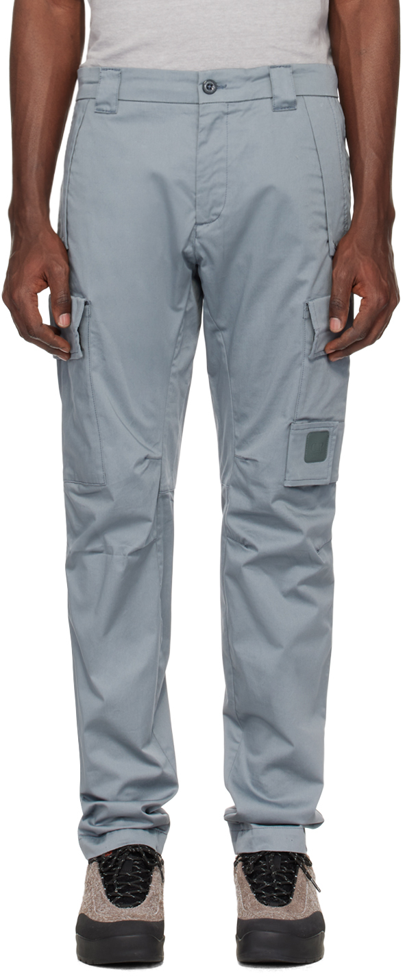 Gray Ergonomic Cargo Pants