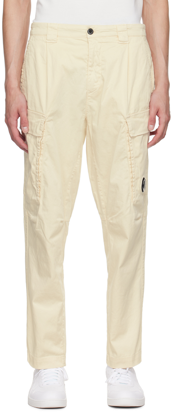 Off-White Loose Cargo Pants