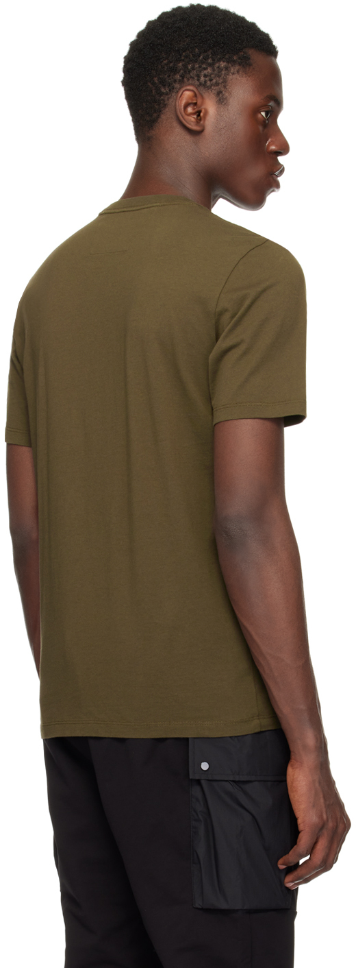 C.p. Company Printed Short Sleeved T-shirt In Ivy Green 683