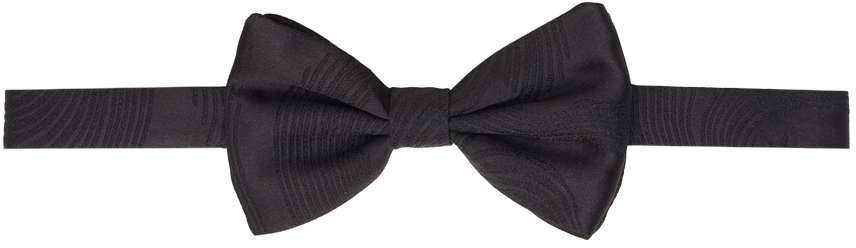 Black Swirl Bow Tie