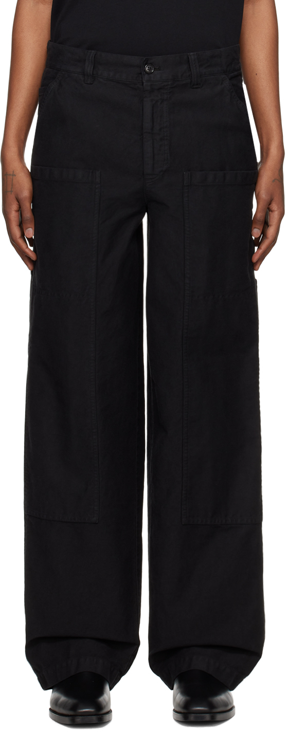 Black Hammer Loop Cargo Pants