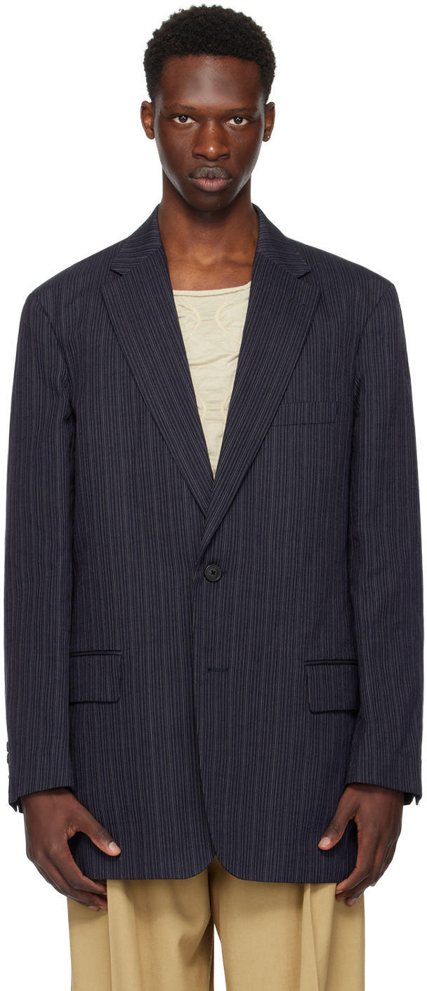 Navy Loose-Fit Blazer