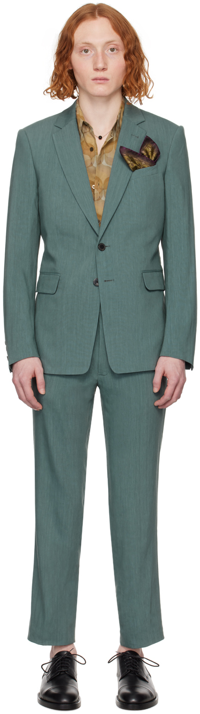 Blue Notched Suit