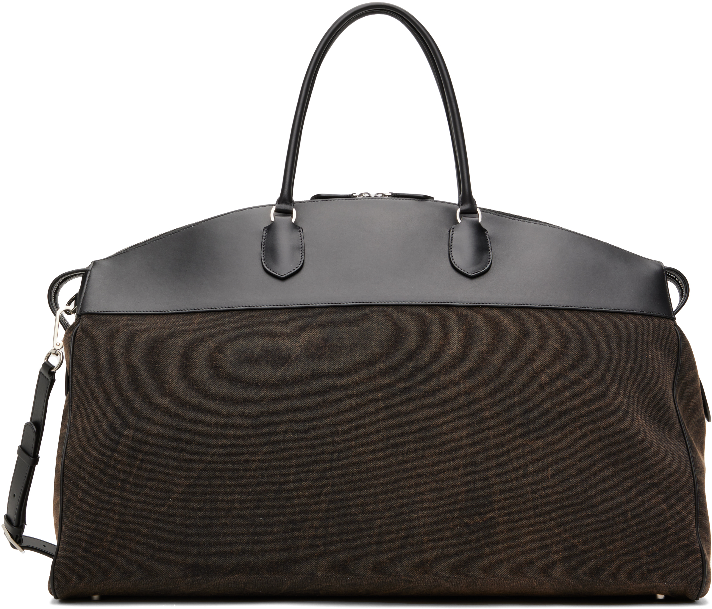 Black & Brown XL George Duffle Bag