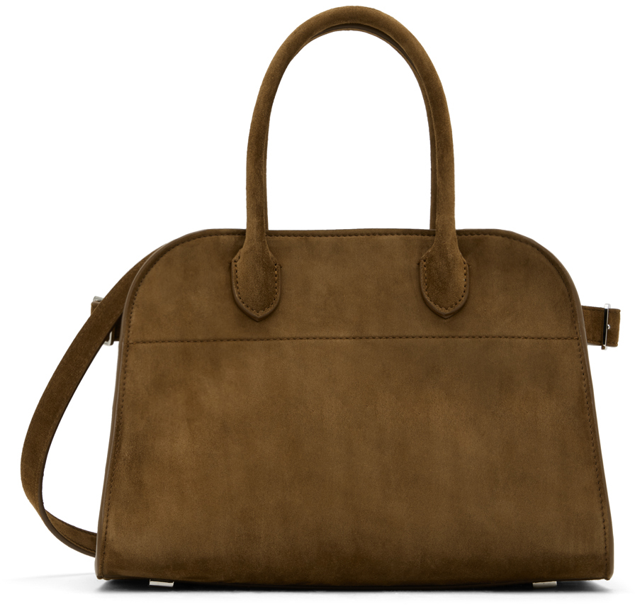 The Row Brown Margaux 15 Bag SSENSE Canada