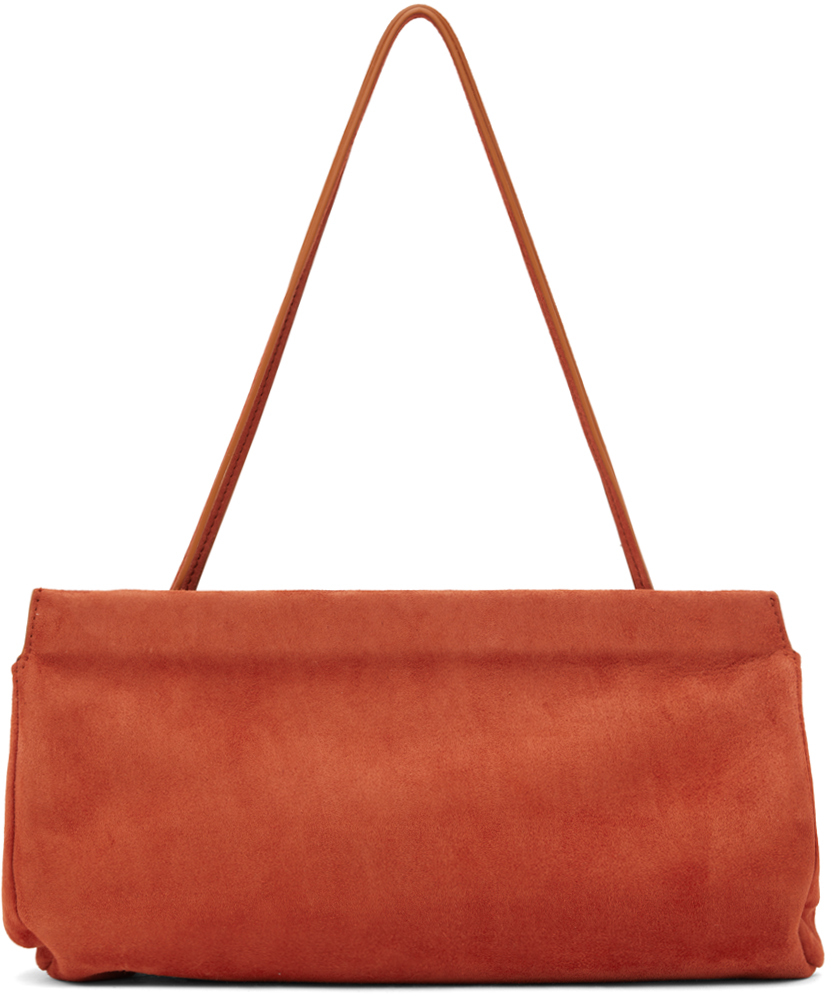 The Row Red Abby Bag In Brick Pld