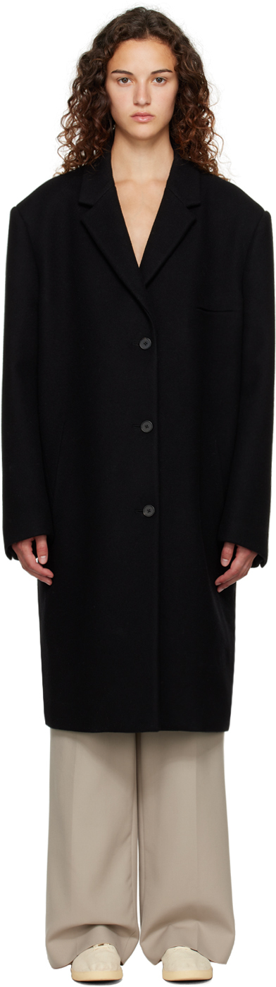 Shop The Row Black Ardon Coat