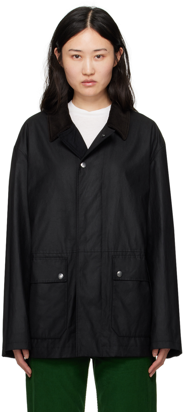 The Row: Black Frank Jacket | SSENSE