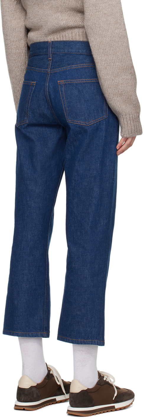 THE ROW INDIGO LESLEY JEANS 