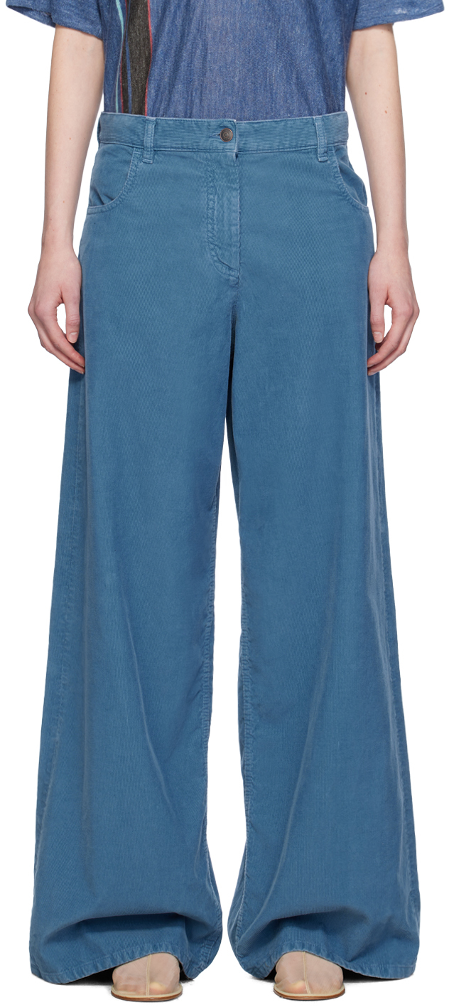 Blue Chani Trousers