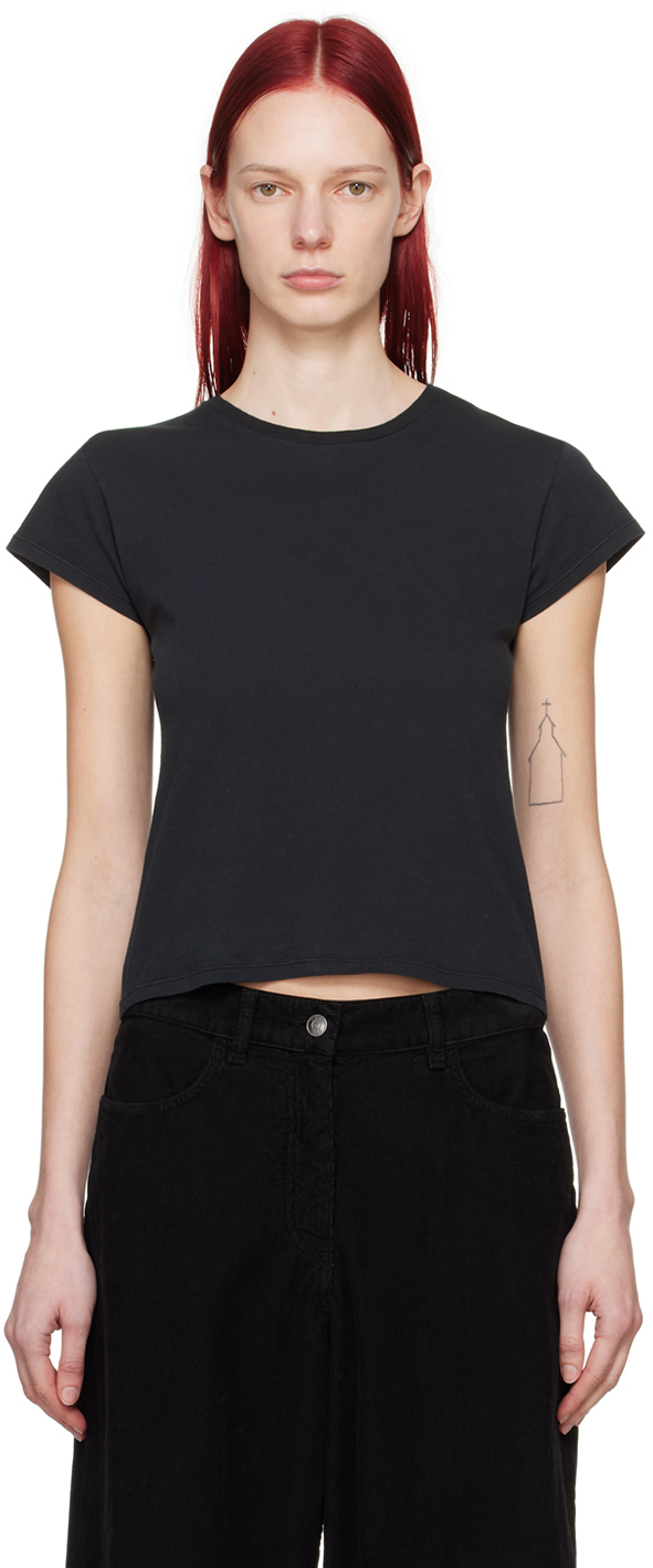 The Row Black Tori T Shirt Ssense