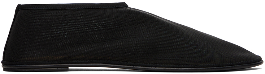 Shop The Row Black Sock Slippers