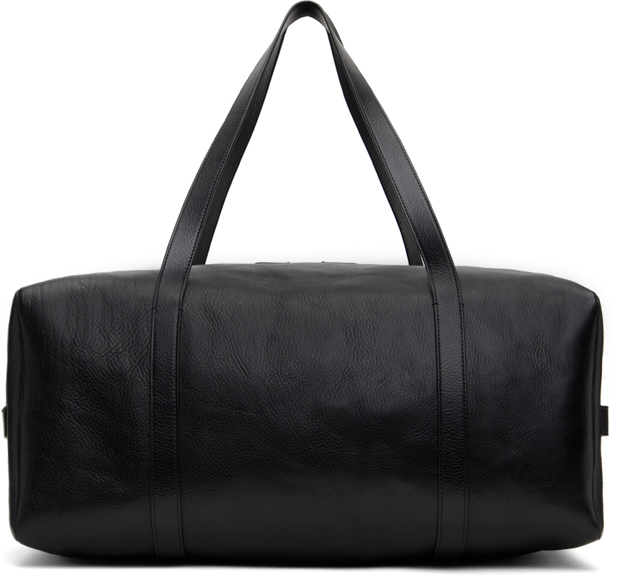 The Row Black Gio Duffle Bag