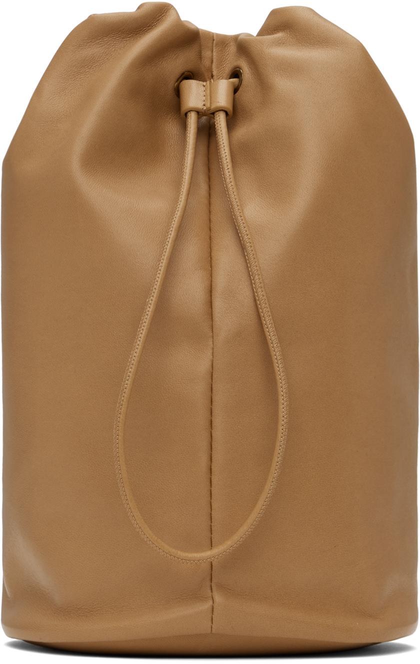 Shop The Row Beige Sporty Pouch In Creag Cream Ang