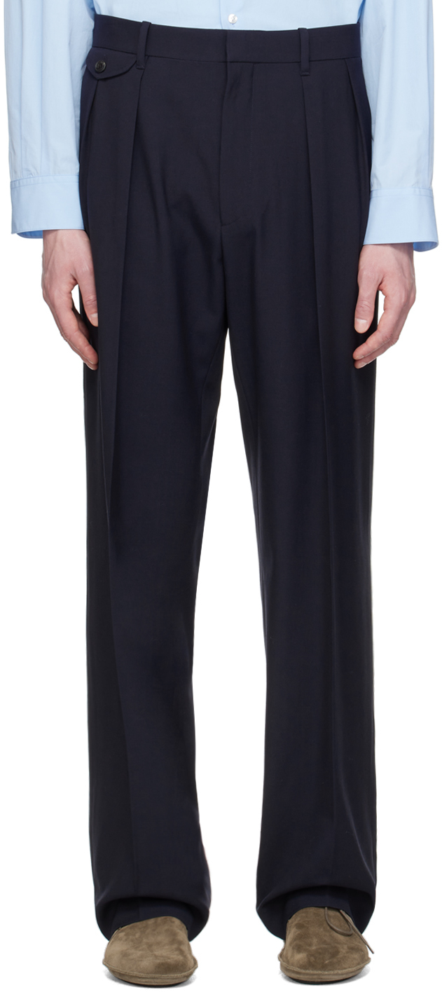 Navy Marcello Trousers