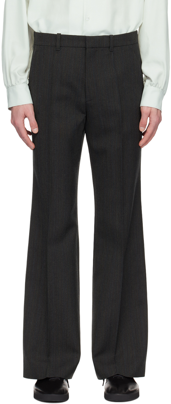 The Row Gray Finch Trousers In Mul Multi
