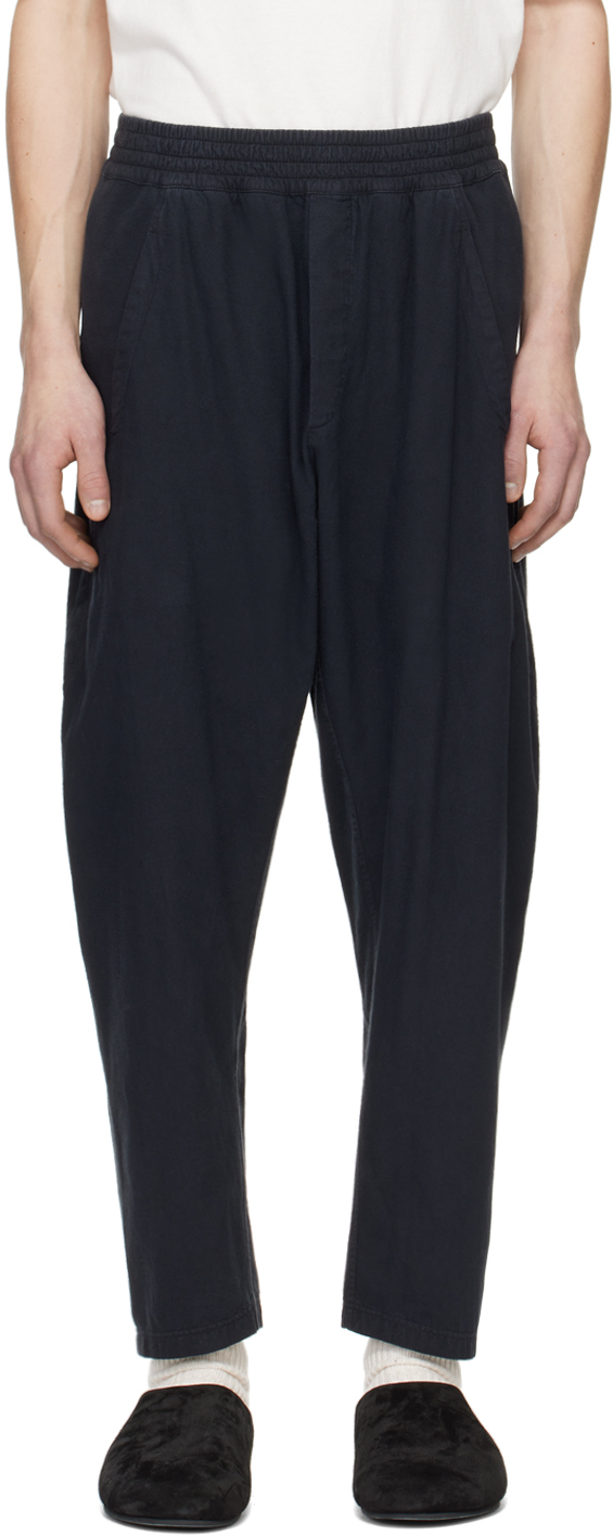 Shop The Row Black Koa Trousers In Blk Black