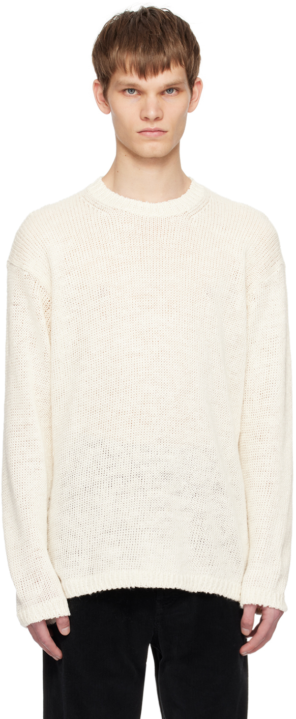 Shop The Row Off-white Hank Sweater In Owh Off White