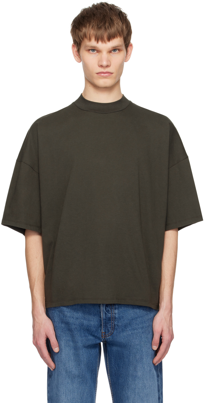 The Row Grey Dustin T-shirt In Dvt Dovetail
