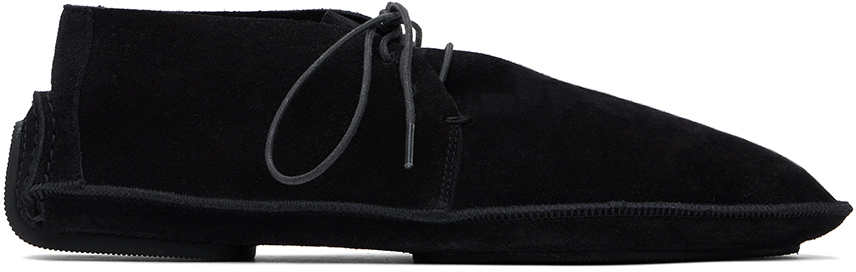 Shop The Row Black Lucca Desert Boots In Blk Black
