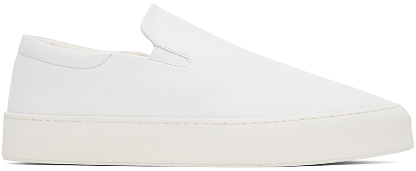 Shop The Row White Dean Sneakers
