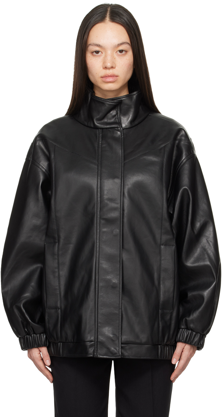 Black Mumbai Leather Jacket