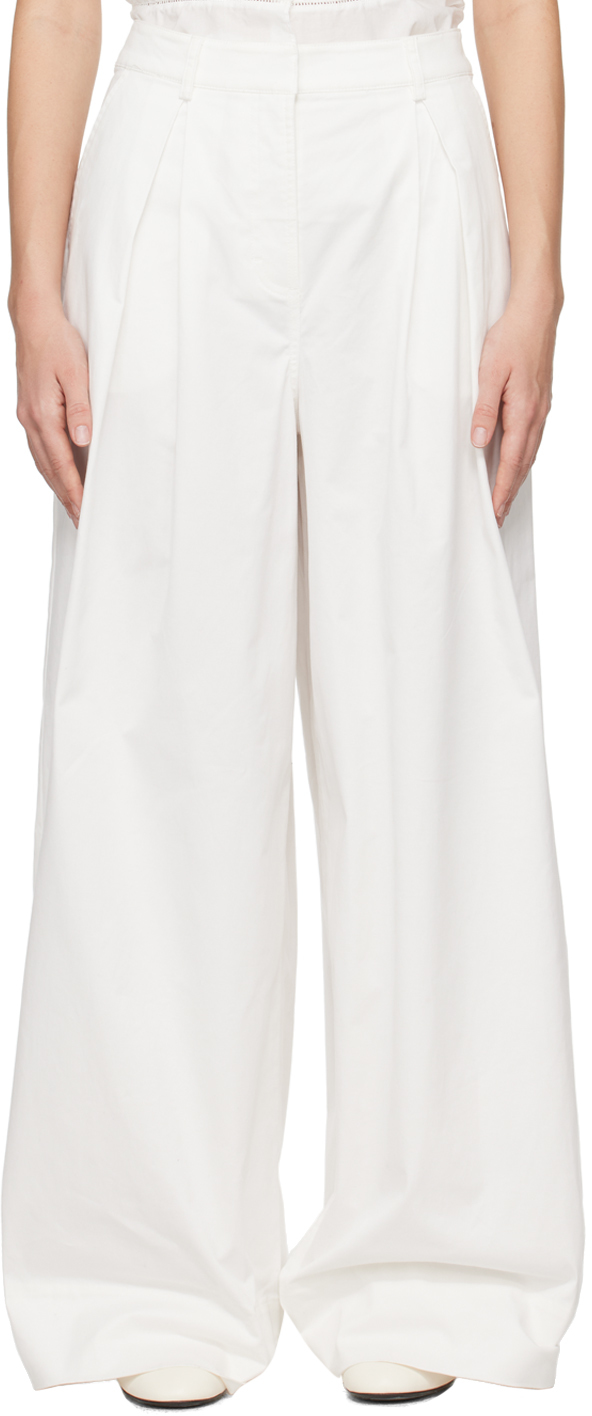 White Avelino Trousers
