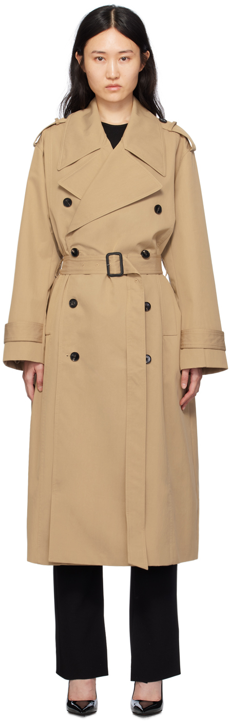 Co Tan Oversized Trench At In 268 Camel