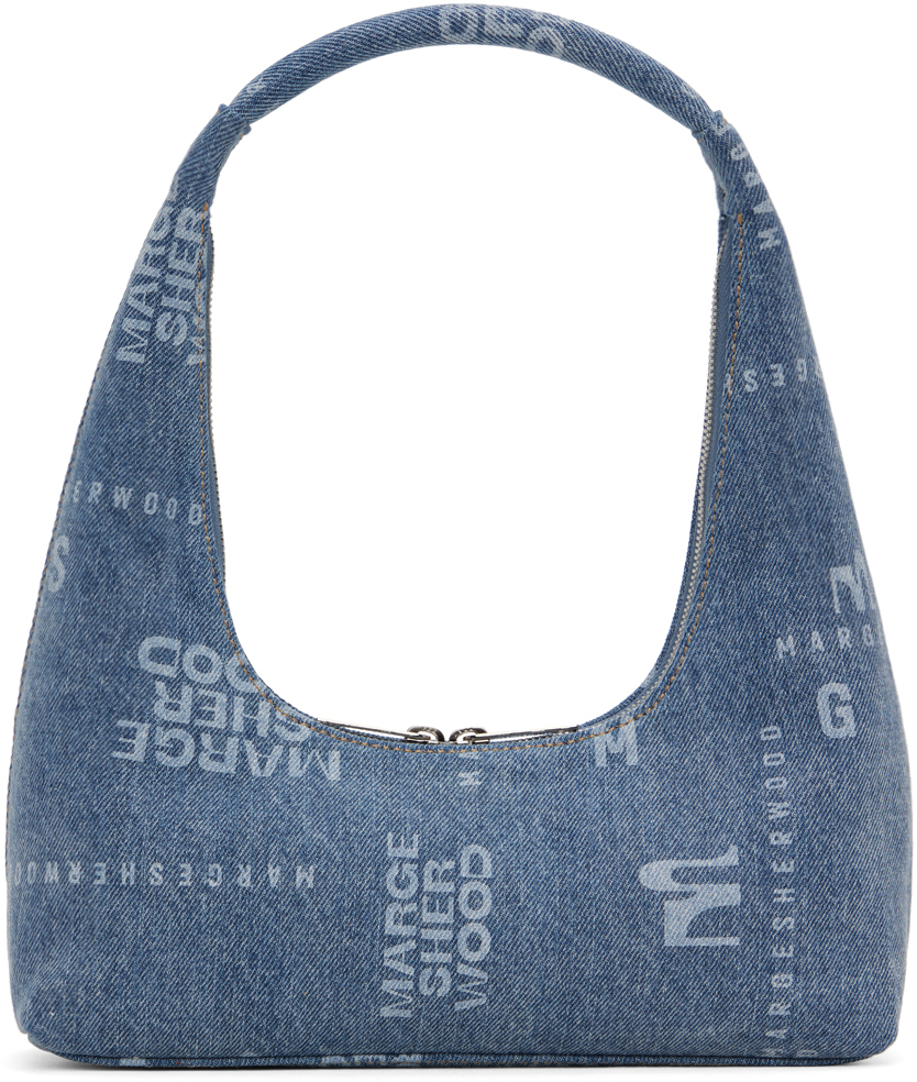 Marge Sherwood Blue Denim Shoulder Bag