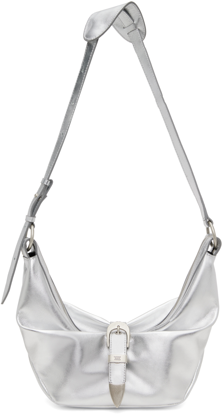 Silver Belted Mini Bag
