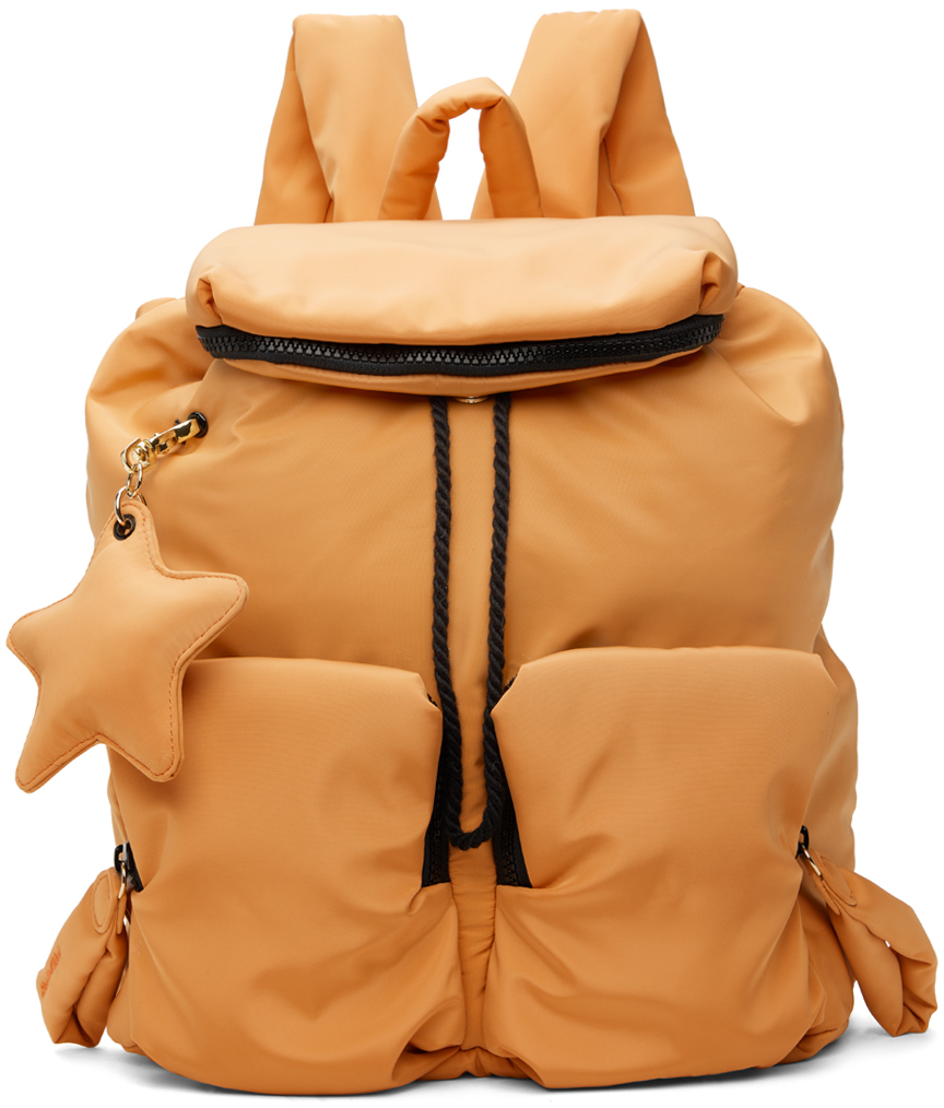 See By Chloé Orange Joy Rider Backpack In 266 Blushy Pink
