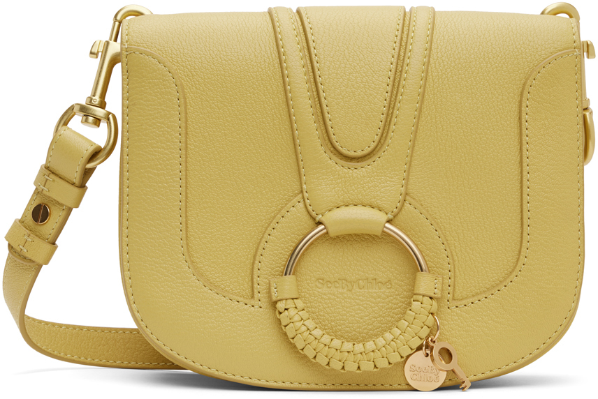 See By Chloé Yellow Small Hana Shoulder Bag In Green
