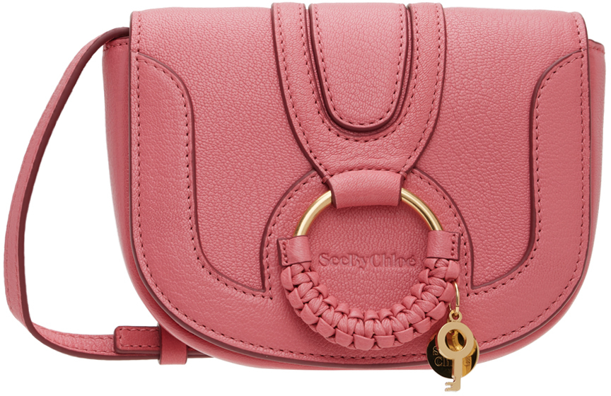 See By Chloé Pink Mini Hana Shoulder Bag In 6o1 Pushy Pink