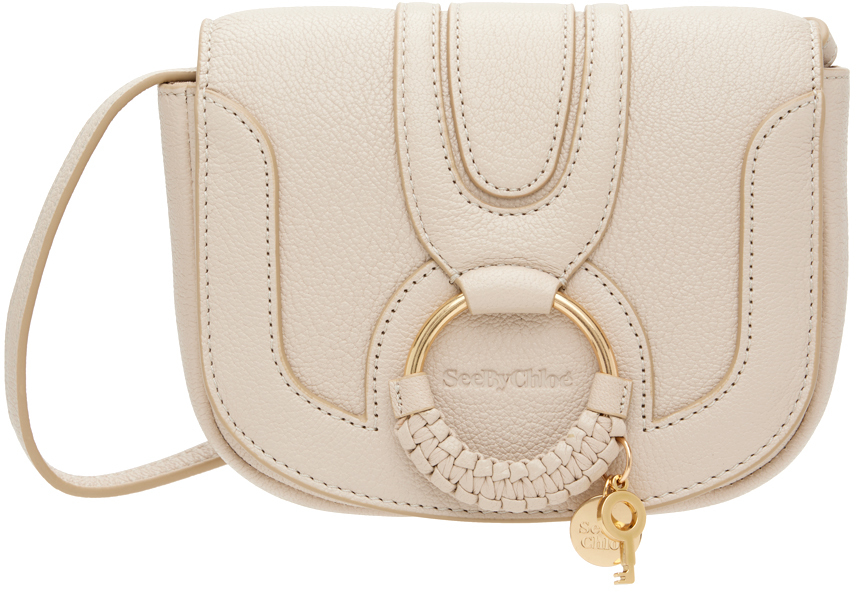 See by Chloé: Beige Mini Hana Bag | SSENSE