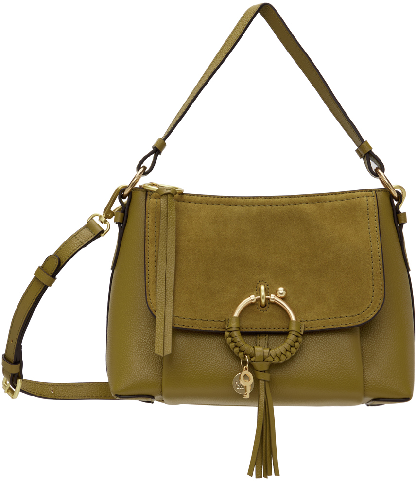 Shop See By Chloé Khaki Small Joan Bag In 3b5 Olive